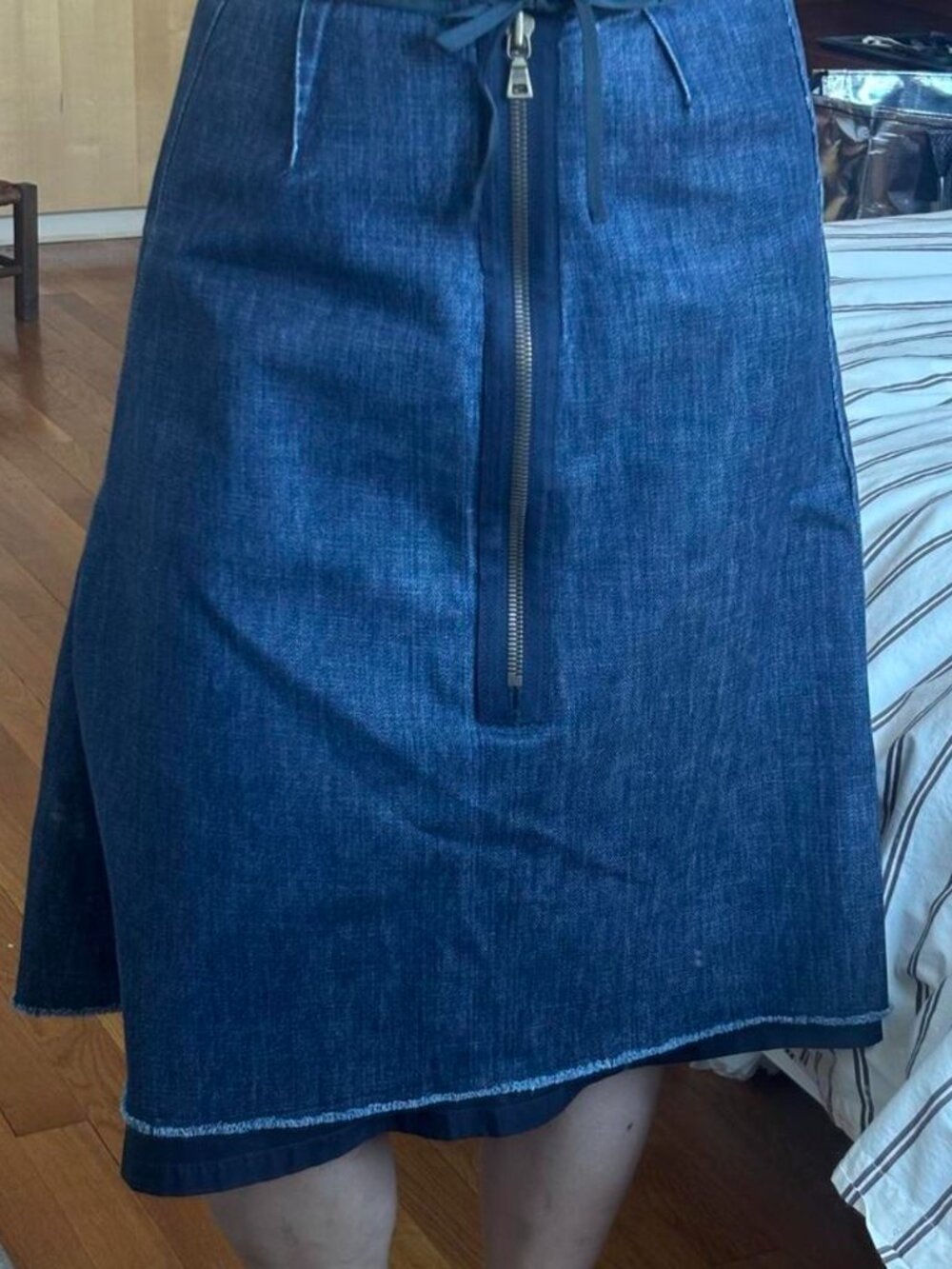 Prada Vintage Denim Skirt
